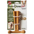 Ethical SPOT Bam-Bones T-Bone Peanut Butter Flavored Bamboo and Nylon Dental Chew Dog Toy Medium - 6 Inch
