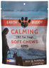 Earth Buddy CBD Beef and Pumpkin Calming Supplemental Dog Chews - 10MG 4.5 Ounce