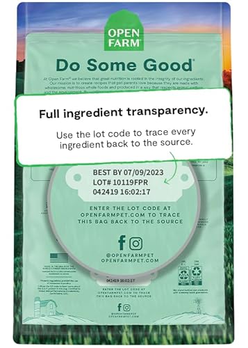 Open Farm Goodbowl Chicken and Brown Rice Oven-Baked Small-Batch Dry Dog Food - 22 Lbs