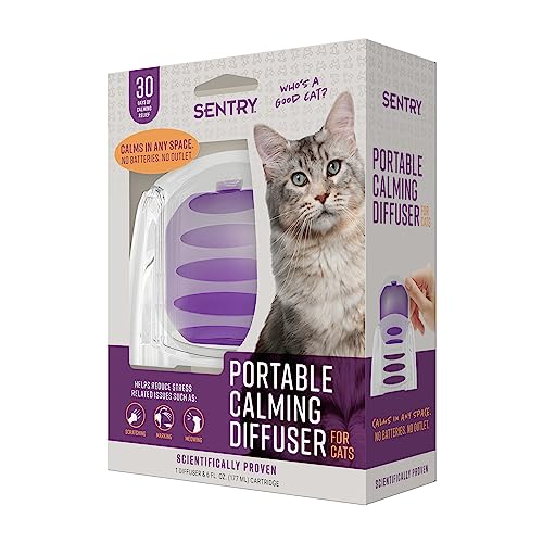 Sentry Behavior Calming Pheromone Portable Calming Diffuser for Cats 1 Unit