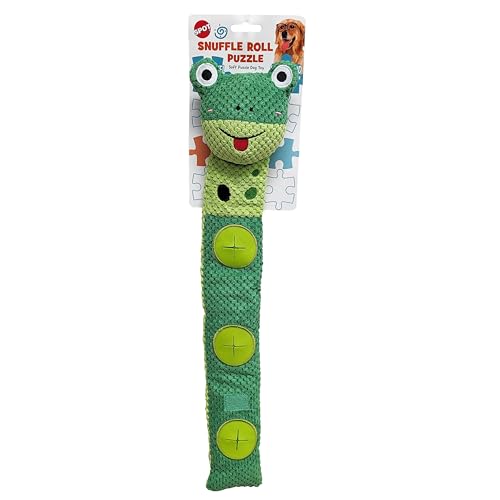 Ethical SPOT Snuffle Roll Crinkle and Squeak Multi-Pocketed Treat Hiding Dog Toy - 25 Inch