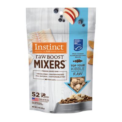 Instinct Raw Boost Mixers Grain-Free Wild-Pollock Freeze-Dried Raw Cat Food Topper - 5 Oz Default Title