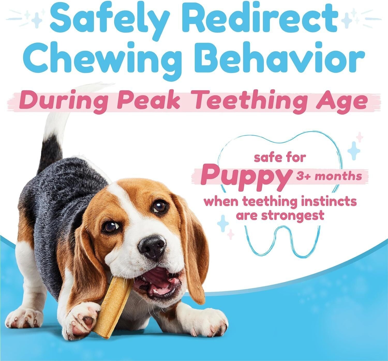 Purina DentaLife Puppy 3+ Months Teething Chews Chicken Flavor Dental Dog Treats