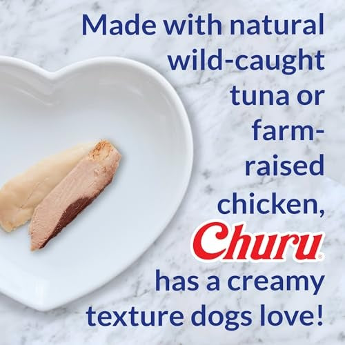 Inaba Churu Complete and Balanced Chicken and Beef Dog Food Meal Topper Pouch