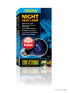 Exo Terra Incandescent A-19 Night Heating Nocturnal Vision Moonlight Reptile Lamp 150 Watt
