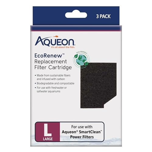 Aqueon EcoRenew Filter Cartridge Large - 3 Pack
