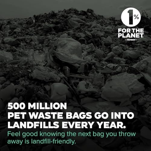 Doggy Do Good Zero Waste Landfill Friendly Recycled Unscented Plastic Dog Wastebags