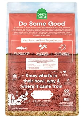 Open Farm Grain-Free High-Protein Salmon and Sweet Potato Puppy Formula Dry Dog Food - 4 Lbs