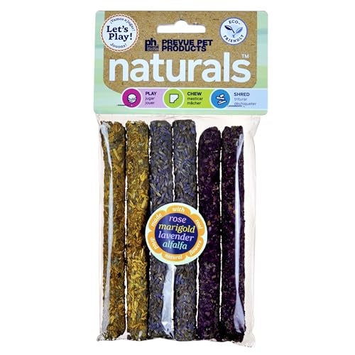 Prevue Pet Products Naturals Scented Flower Chew Sticks Small Animal Toy Default Title