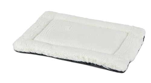 Midwest Homes Reversible Spotted Rectangular Dog Bed or Crate Mat - Gray