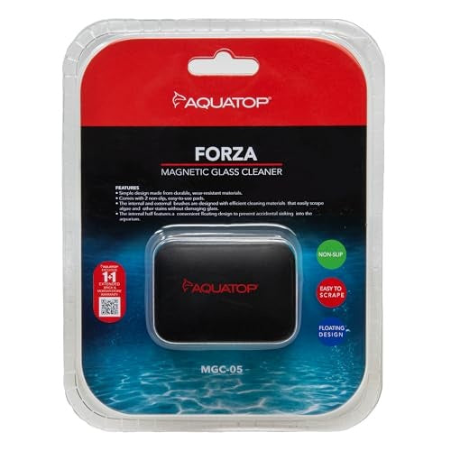 Aquatop Floating Magnetic Glass Cleaner - For 3/16-1/4 Inch Glass - Mini Default Title