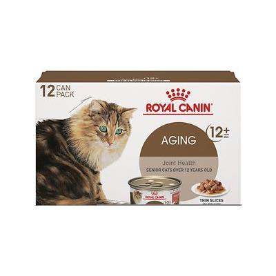Royal Canin Aging Joint Health Thin Slices in Gravy 12+ Senior Adult Canned Cat Food - 3 Oz - Case of 12 Default Title