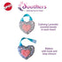 Ethical SPOT Soothers Heart-Shaped On-The-Go Anxiety Relief Lavender Scented Plush Dog Toy - 3 Inch - 2 Pack