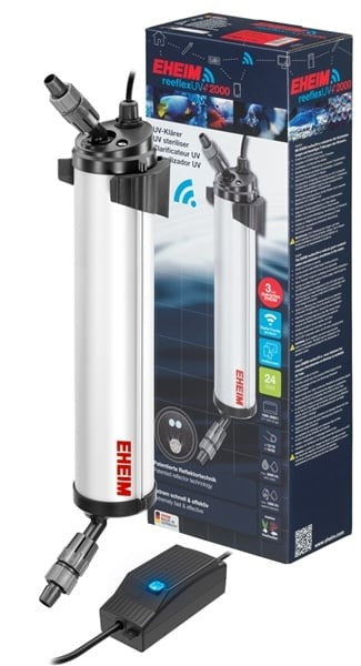 Eheim ReeflexUV 2000+E Wifi Controlled Aquarium UV Sterilizer - 1500 Liters Per Hour Default Title