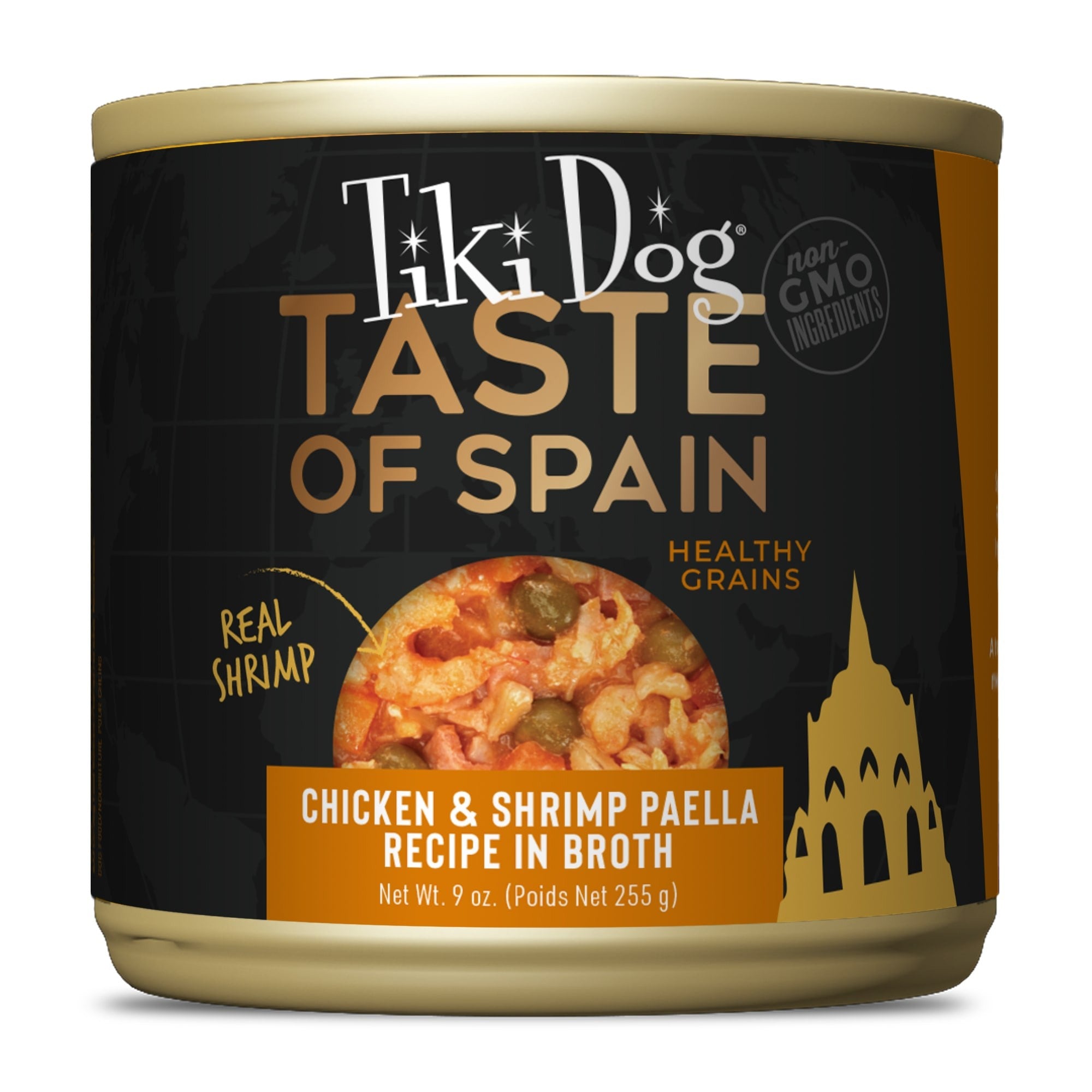 Tiki Dog Taste of The World Asia Chicken and Snow Peas in Broth Canned Dog Food - 9 Oz - Case of 8 Default Title