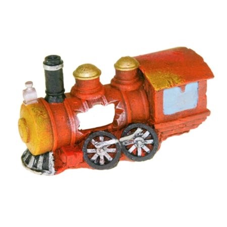Blue Ribbon Exotic Environments Steam Locomotive Aquarium Ornament Default Title
