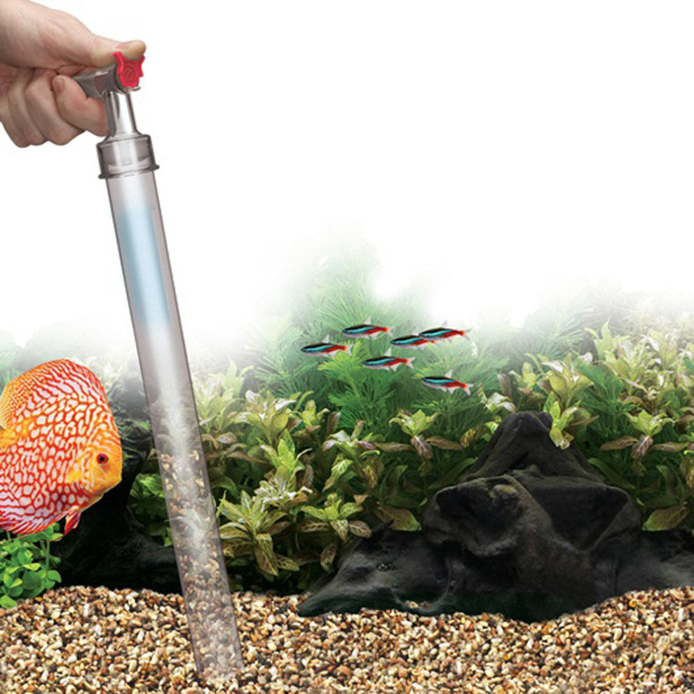 Fluval Gravel Cleaner Vacuum Kit connects to FX4/FX5/FX6 Aquarium Canister Filters