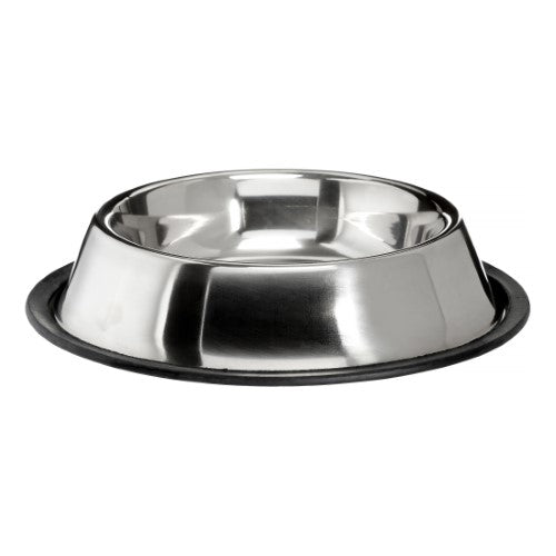 Ethical SPOT No-Tip Rubberized Grips Mirror Finish Stainless Steel Dog Bowl - 24 Oz Default Title