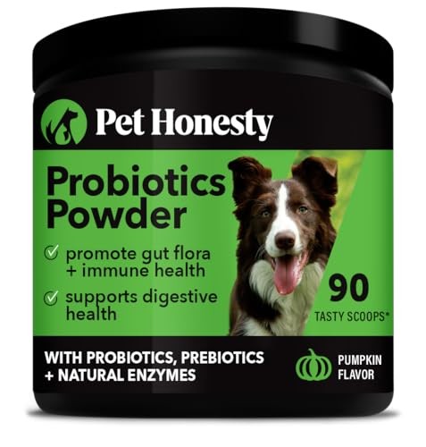 Pet Honesty Probiotics Powder Pumpkin Flavor Digestion and Immune Support Dog Supplement - 8 Oz - 90 Day Supply Default Title
