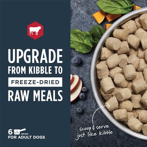 Instinct Raw Meals Beef Adult Freeze-Dried Dog Food