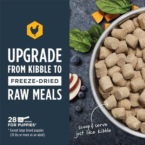 Instinct Raw Meals Chicken Puppy Formula Freeze-Dried Dog Food