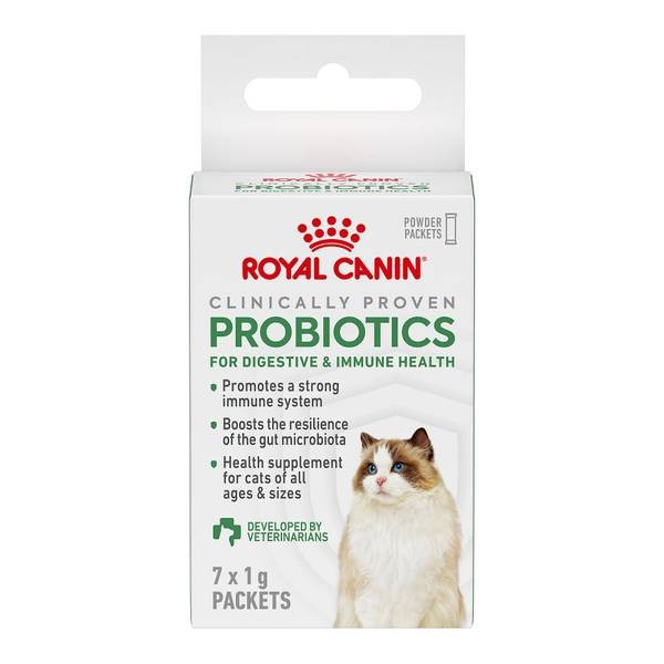 Royal Canin Digestive and Immune Health Probiotic Powder Cat Supplement Packets - 1 Gram - 7 Pack
