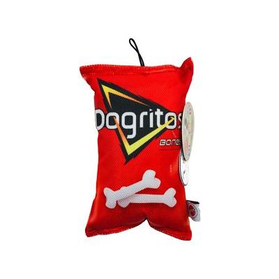 Ethical SPOT Fun Foods Dogritos Chips Squeak Nylon and Plush Dog Toy Medium - 8 Inch