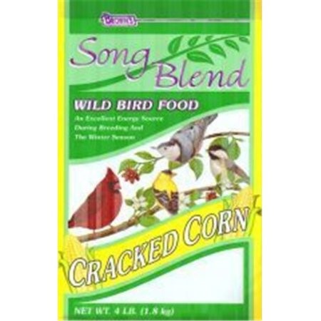 F.M. Brown's Song Blend Gourmet Cracked Corn Wild Bird Food - 4 Lbs - Case of 12 Default Title