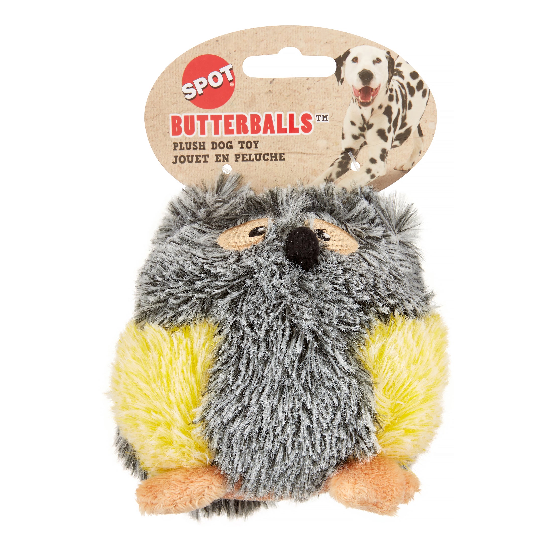 Ethical SPOT Butterball Forest Squeak and Plush Small Dog and Puppy Dog Toy - Assorted - 4 Inch Default Title