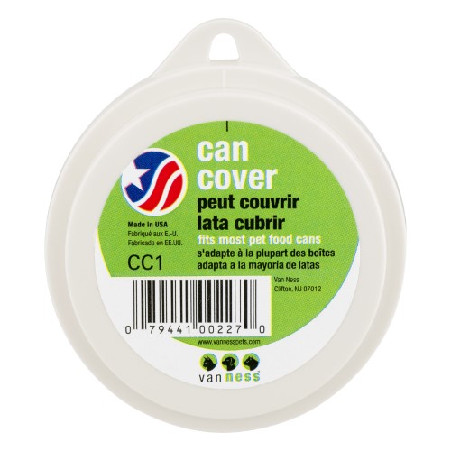 Van Ness Silicone Canned Cat and Dog Food Cover Feeding Accessory - Case of 12 Default Title