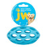 JW Pet HOL-EE Football Puzzle Fetch and Tug Chew Rubber Dog Toy - Assorted Color Small