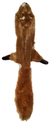 Ethical SPOT Skinneeez Stuffing-Free Squirrel Squeak and Soft Dog Toy - 24 Inch Large - 24 Inch