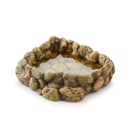 Exo Terra Corner Water Dish Bowl for Reptiles Large