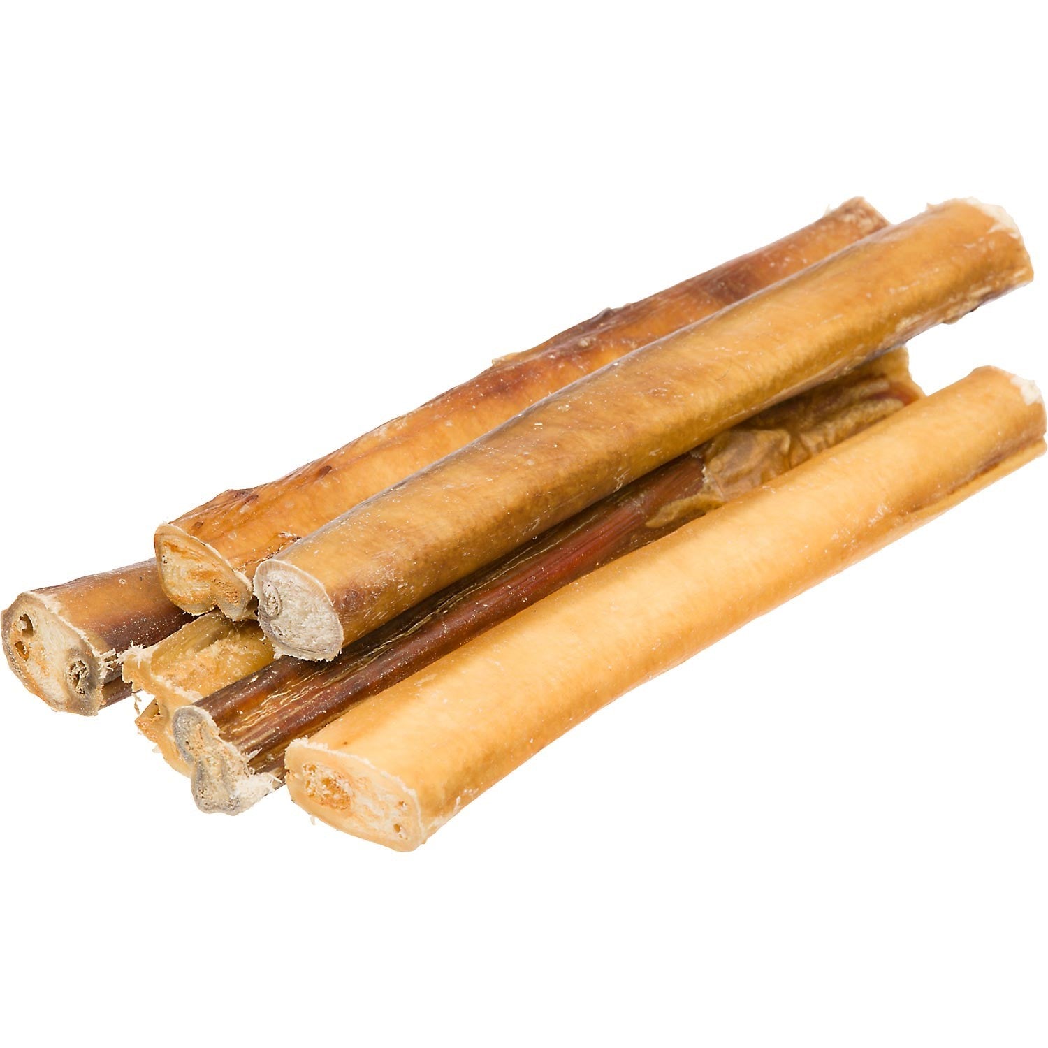 Red Barn Premium Rawhide-Free Beef Bully Sticks Natural Dog Chews - 7 Inch - 6 Pack Default Title