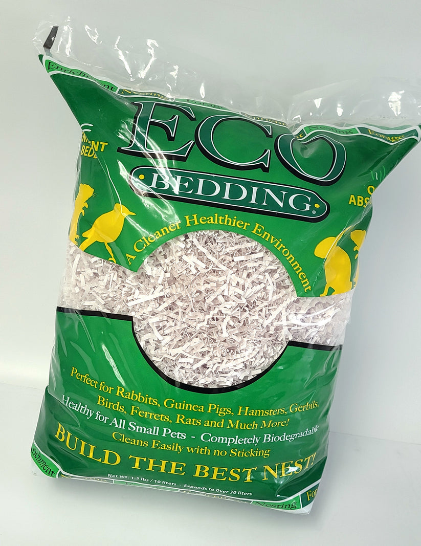 Fibercore Compact Eco Paper Bird and Small Animal Bedding White 100 Grams