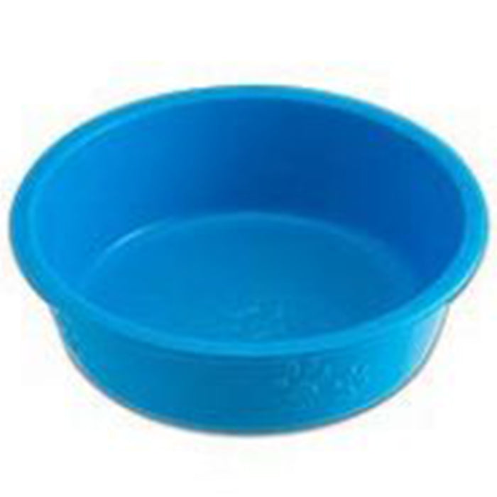 Loving Pets Dolce Luminoso Non-Slip Plastic Cat and Dog Bowl Blue Medium