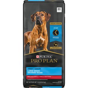 Purina Pro Plan Specialized High-Protein Beef and Rice with Probiotics Large-Breed Adult Dry Dog Food 34 Pounds