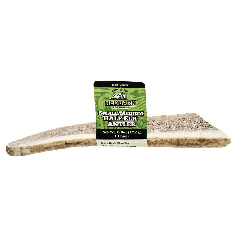 Red Barn Half Elk Antler Natural Dog Chews - Small/Medium Default Title