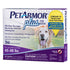 Pet Armor + Dog Flea and Tick 3-Month Supply Waterproof Topical Treatment Dogs 45-88 Lbs