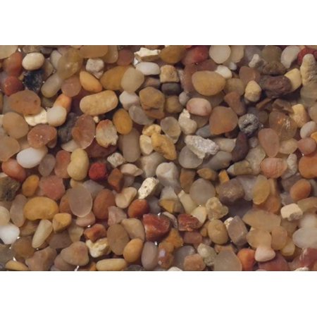 CaribSea Super Naturals Gemstone Creek Freshwater Gravel - 40 Lbs Default Title