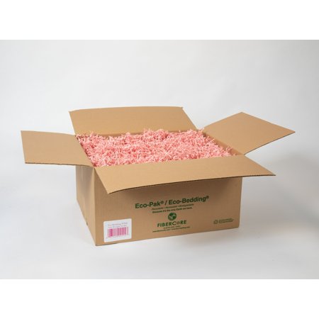 Fibercore Compact Eco Paper Bird and Small Animal Bedding Pink 10 Pounds