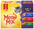 Meow-Mix Tender Favorites Chicken Tuna Beef Shrimp in Sauce Wet Cat Food Trays - Variety - 2.75 Oz - 12 Pack - Case of 4 Default Title