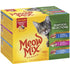Meow-Mix Seafood Selects Tuna Salmon Shrimp Oceanfish Crab Wet Cat Food Trays - Variety Pack - 2.75 Oz - 24 Pack - Case of 2 Default Title