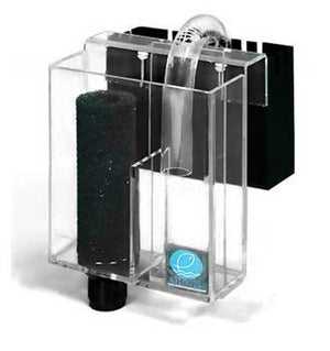 EShopps ECLIPSE Slim Overflow Box Aquarium Filter - Medium - L:8 X W:3 X H:6 - Up to 10...