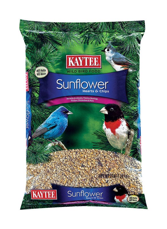 Kaytee Sunflower Hearts and Chips Wild Bird Food - 3 Lbs Default Title