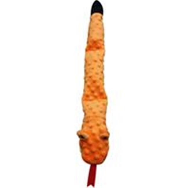 Ethical SPOT Skinneeez Extreme Stuffing-Free Snake Triple Squeaking Soft Dog Toy - 25 Inch