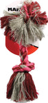 Mammoth Pet Products Flossy Bone Cotton Rope Dog Toy Multi-Color Medium - 12 Inch