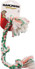Mammoth Pet Products 3-Knotted Cotton Rope and Tug Dog Toy - Multi-Color Medium - 20 Inch