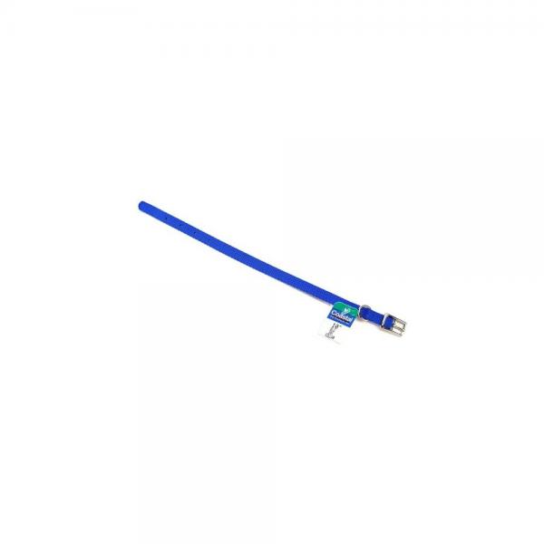 Coastal Single Ply Nylon Dog Collar Blue Small - L:12 X W:3/8 In