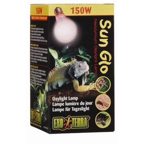 Exo Terra Daytime Sun-Glo Neodymium A21 Reptile Heating Lamp - 100 Watt Default Title